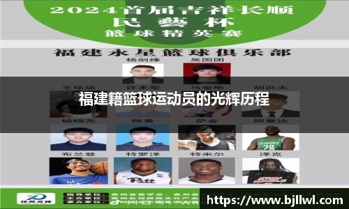 福建籍篮球运动员的光辉历程
